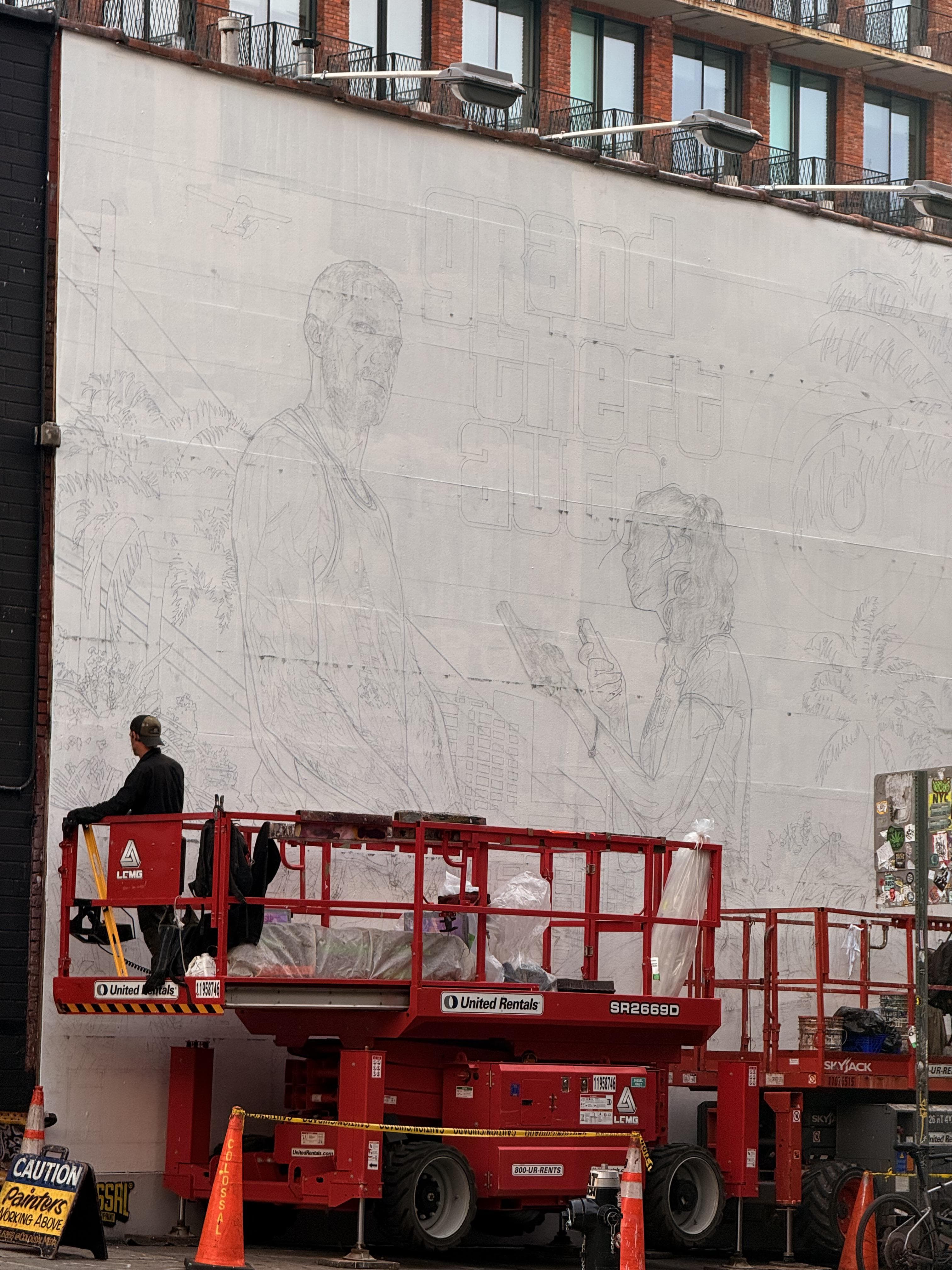 A GTA 6 Mural Is Being Painted In New York City