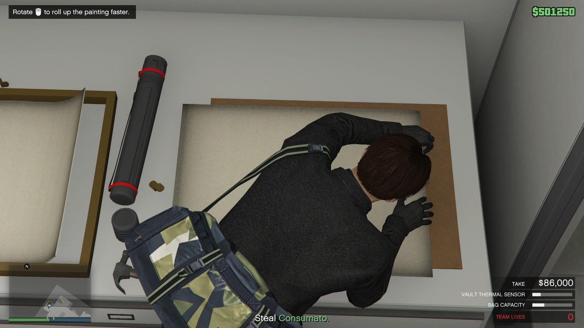 Gains du braquage du Kortz Center : cibles principales, primes et butin individuel